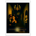 Affiche La danse des masques- Affiche vintage film Noir - Collection Vintage Stories VS N°009 – StudioRetroPop® – 30x40 cm / 12x16″