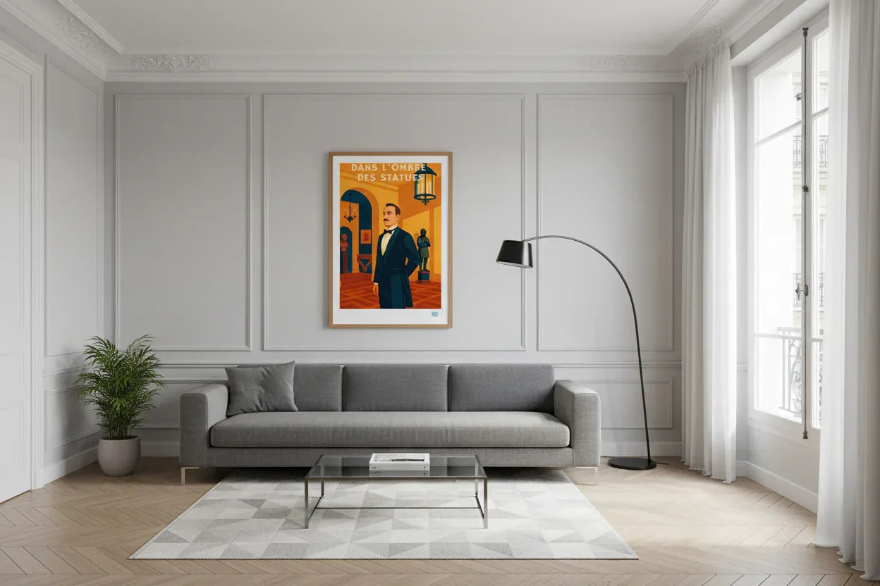 Dans l'ombre des statues - Mockup appartement moderne