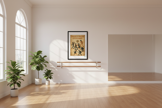 Danses à Travers les Décennies dans un studio de danse