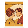 Affiche A un souffle de toi – StudioRetroPop® – 30x40 cm / 12x16″