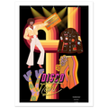 Affiche Disco night – StudioRetroPop® – 30x40 cm / 12x16″