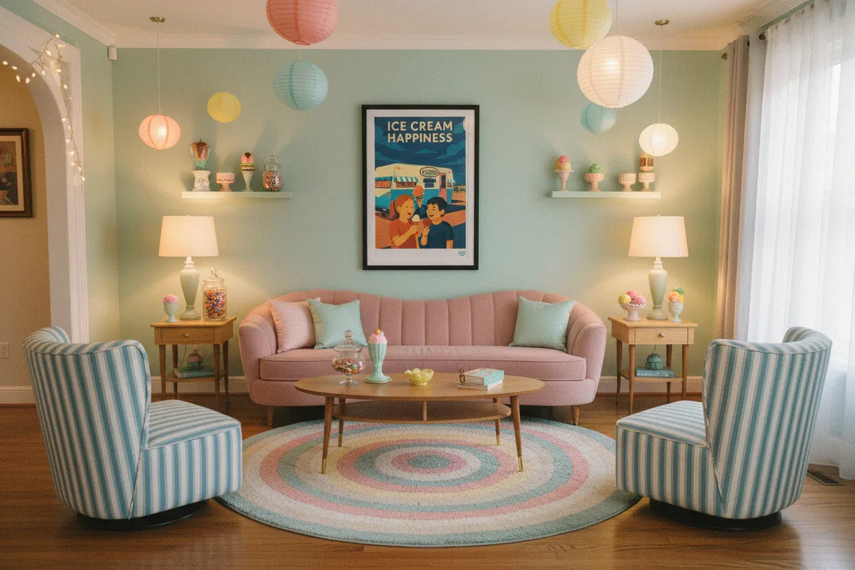 Ice Cream - Salon pastel