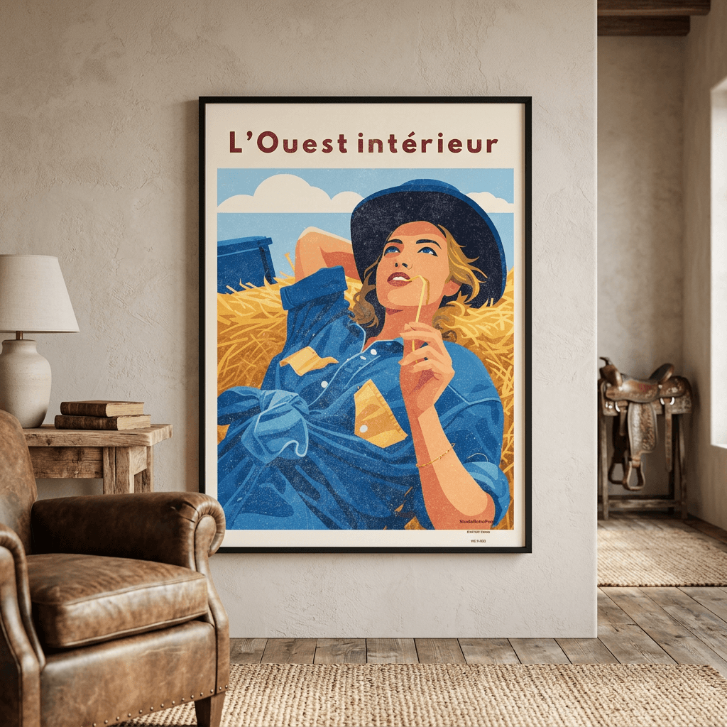 L’ouest intérieur, mockup ranch