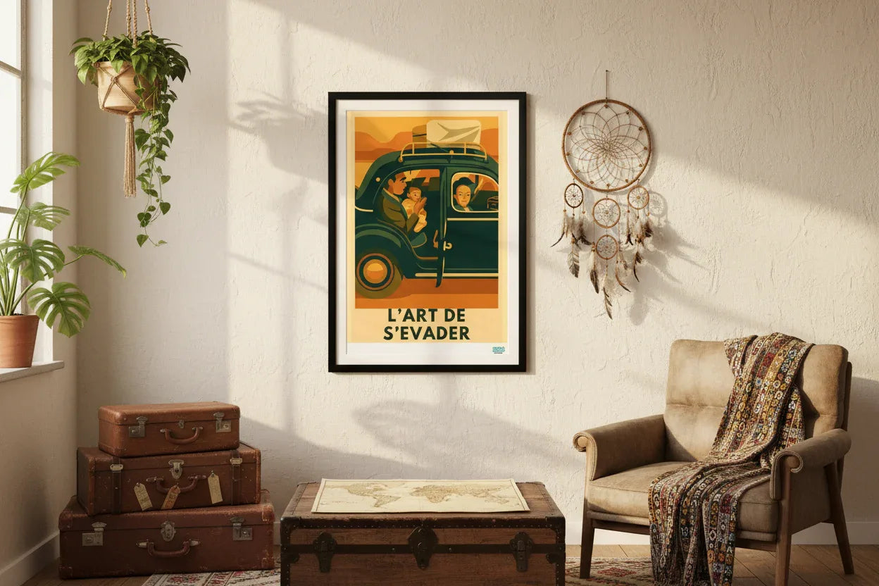 L'Art de S'Évader dans un salon bohème