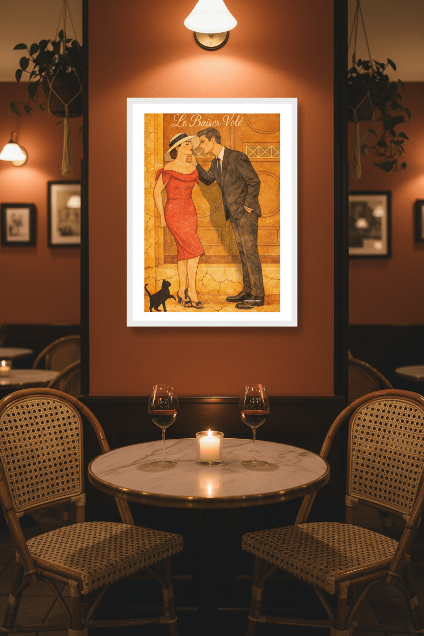 Le baiser volé — Bistrot