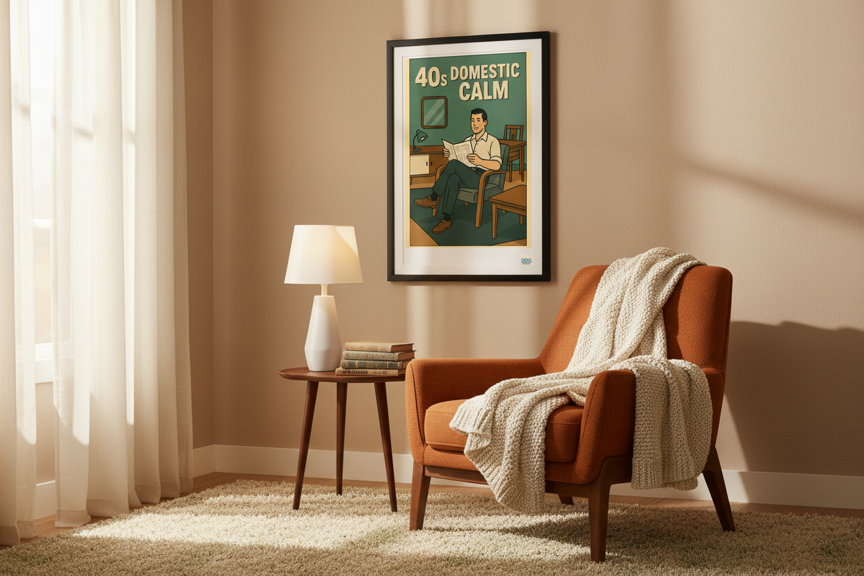 Lifestyle coin lecture années 40