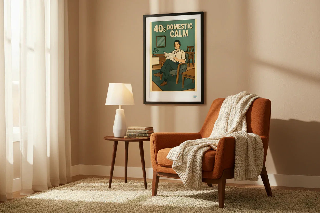 Lifestyle coin lecture années 40