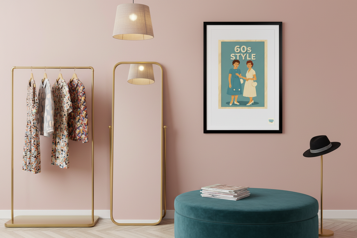 Lifestyle dressing mode années 60