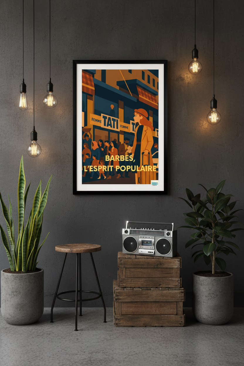 Lifestyle loft urbain années 80