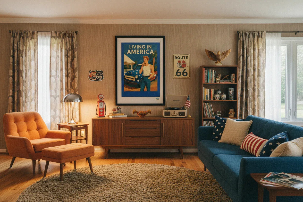 Living in America - Salon américain