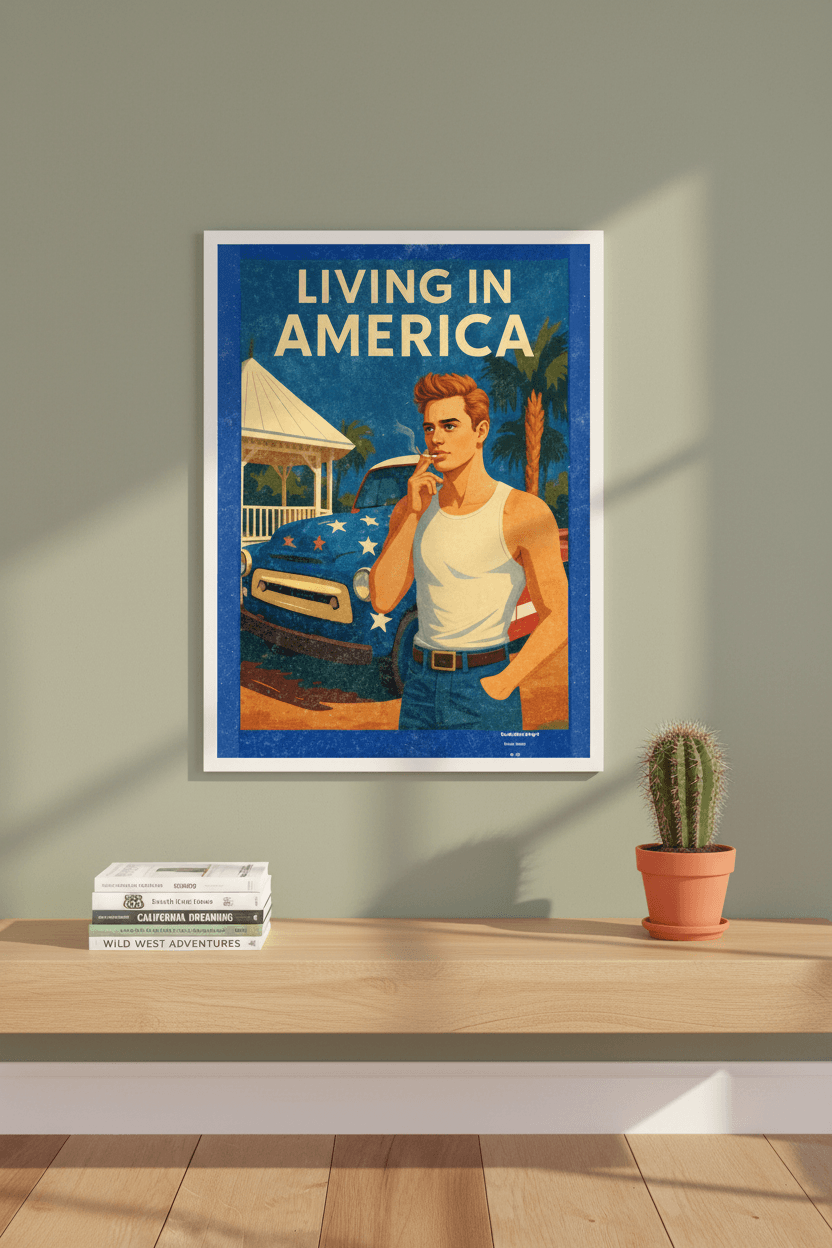 Living in America — Salon scandinave