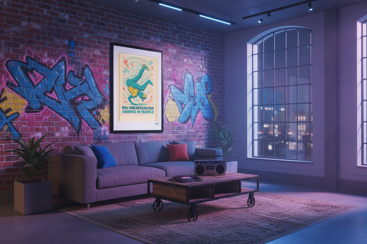 Mockup Breakdancing arrives in France