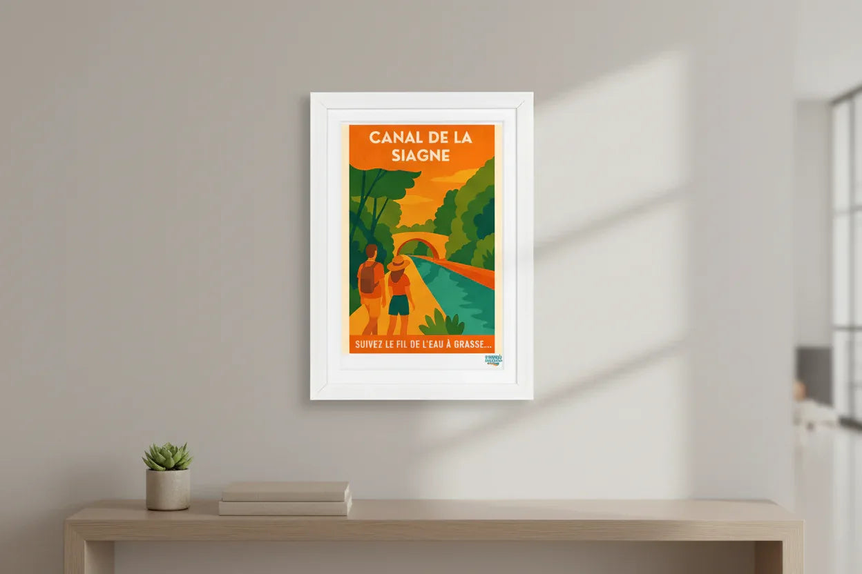 Mockup Canal de la Siagne