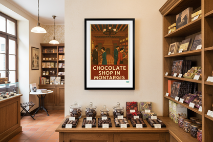 Mockup Chocolate Shop in Montargis