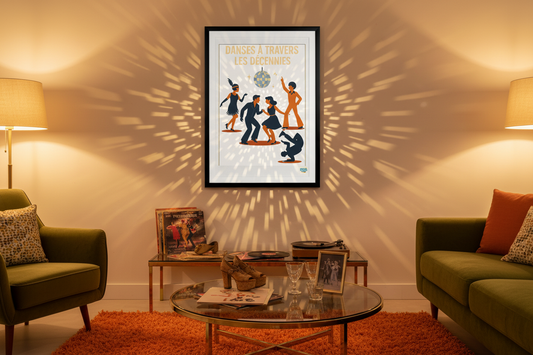 Mockup Danses à Travers Les Décennies