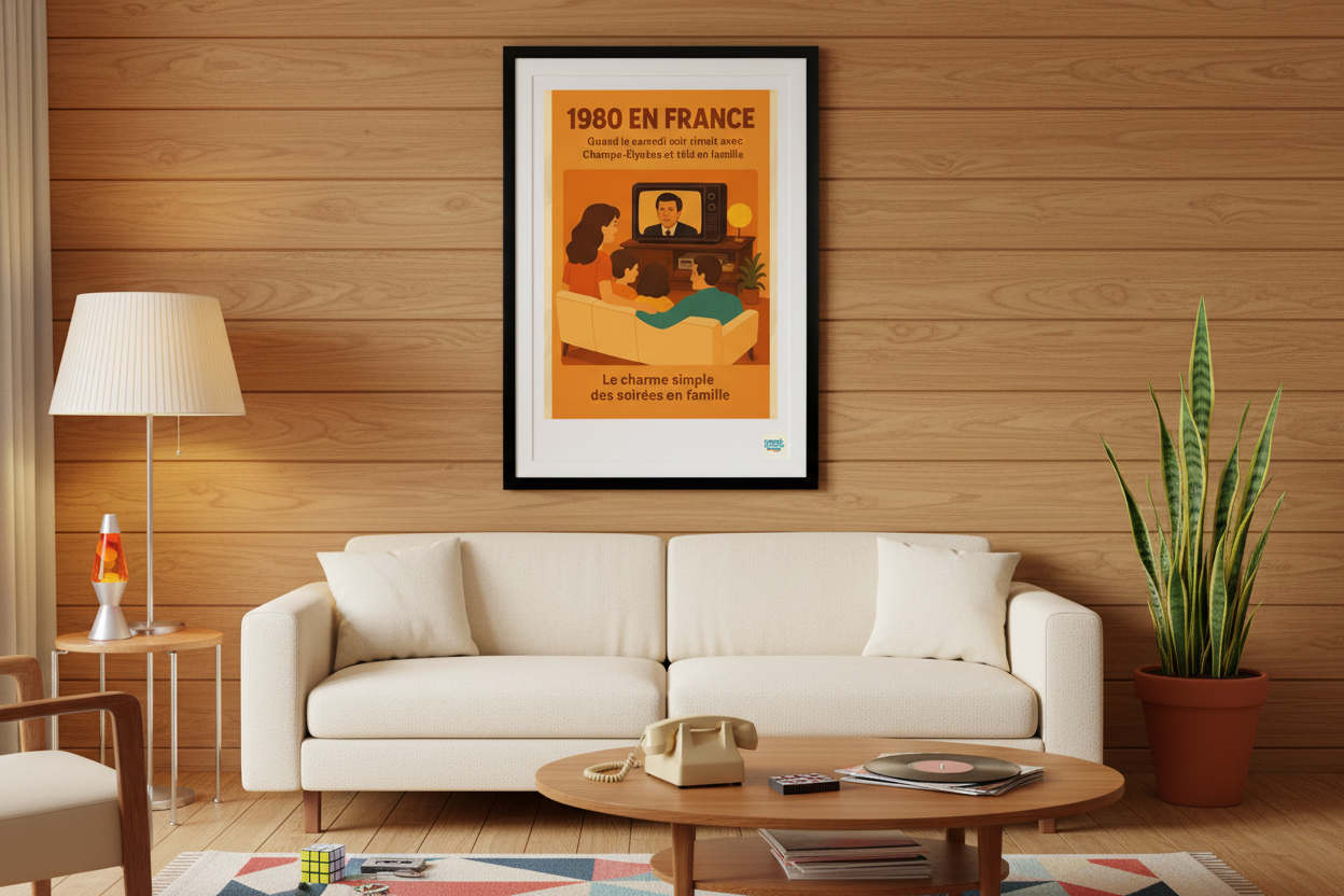 Mockup Les Samedis Soirs en 1980