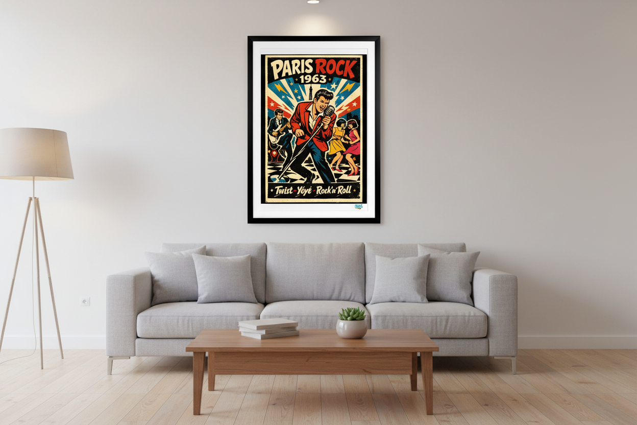 Mockup salon moderne