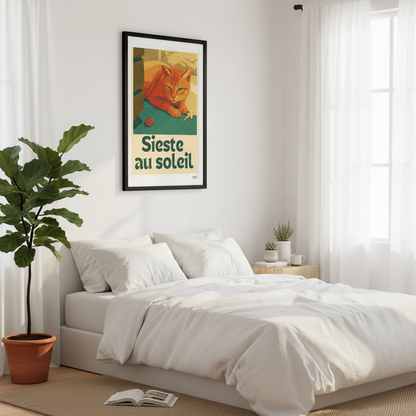 Mockup Sieste au soleil