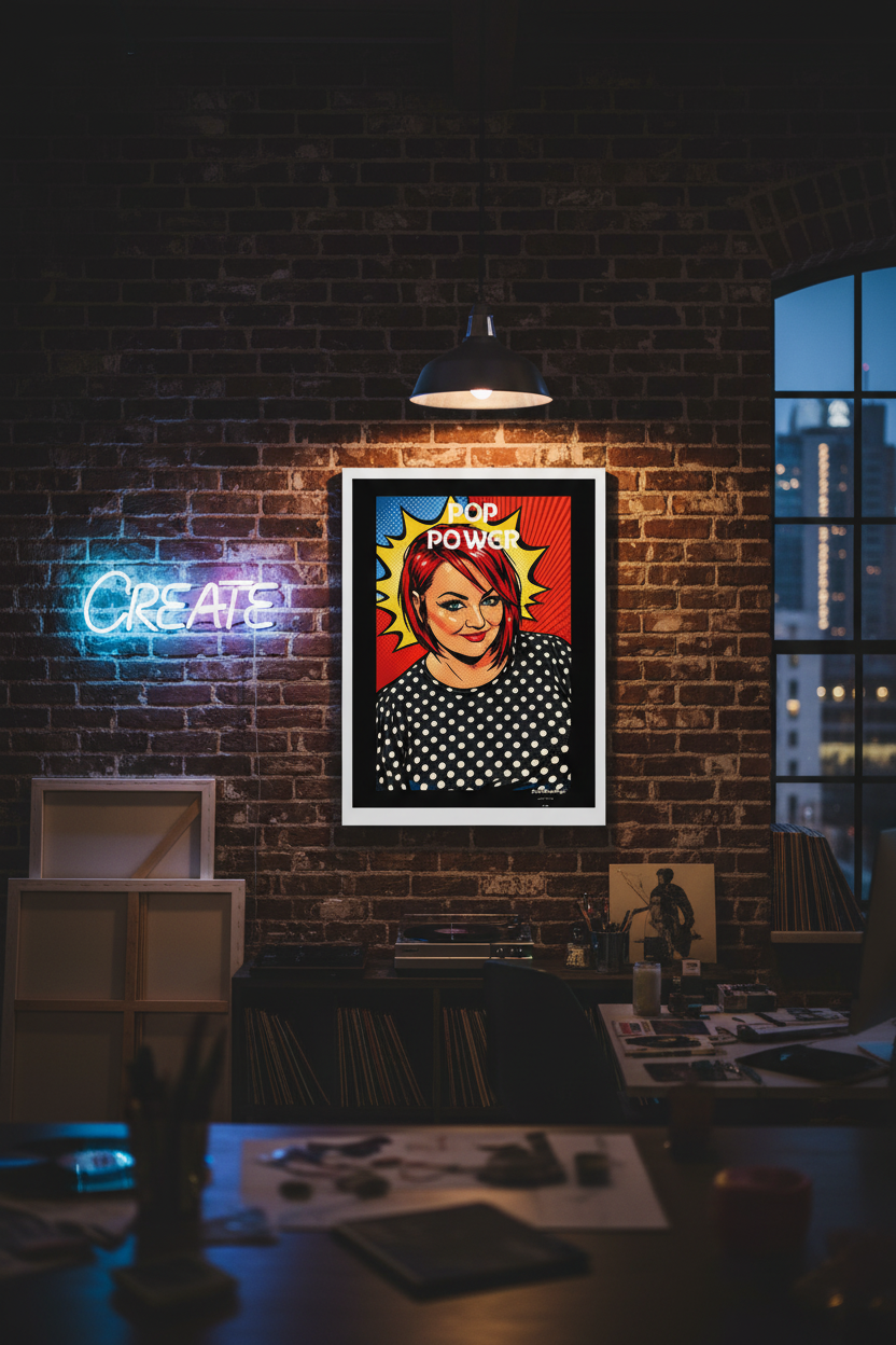Mockup studio créatif