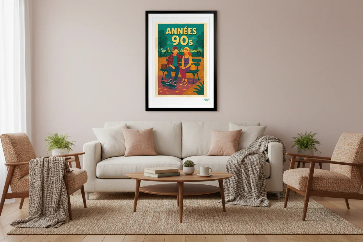 Mockup Sur le banc des souvenirs