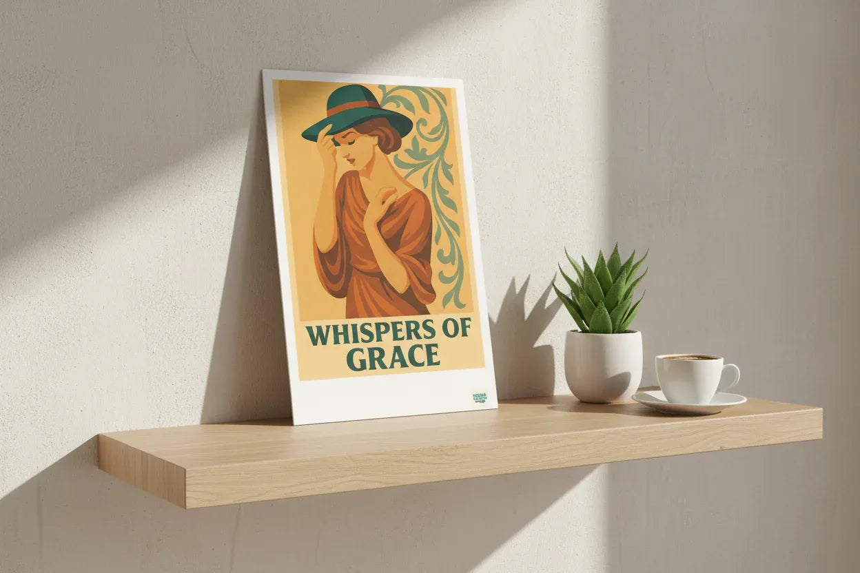 Mockup Whispers of Grace 20x30cm lifestyle