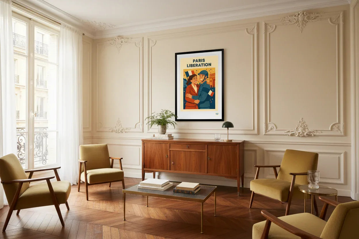 Paris Liberation Mockup