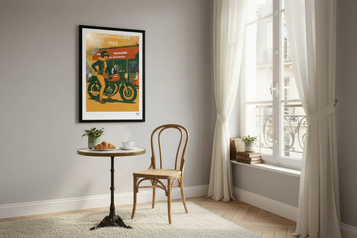 Paris Montmartre mockup 1