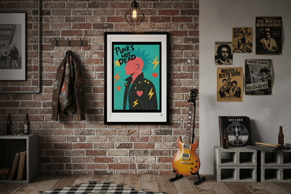 Punk's not dead dans une chambre urbaine