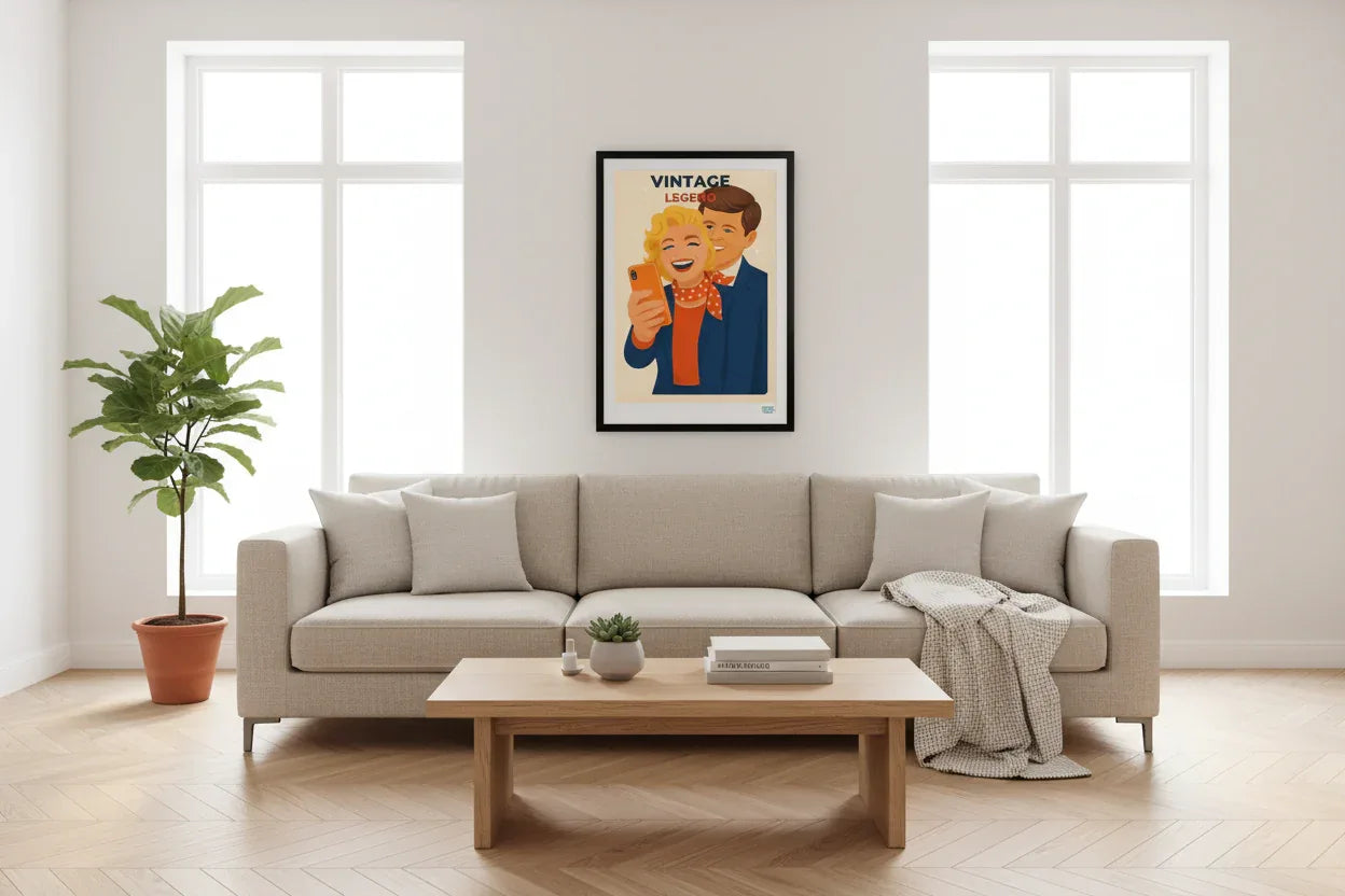 Salon minimaliste