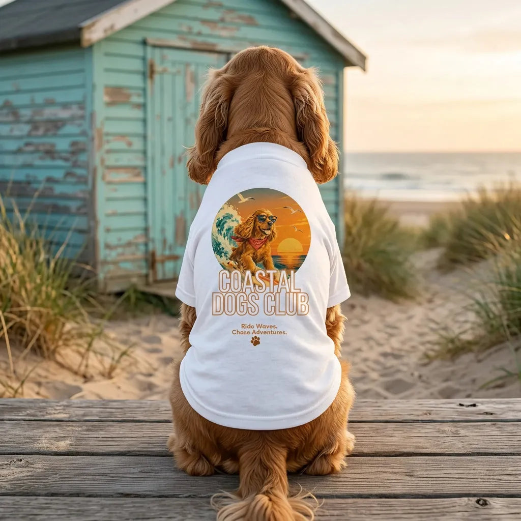 T-shirt chien Coastal Dogs Club
