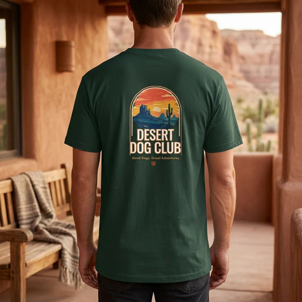 T-shirt Desert Dog Club