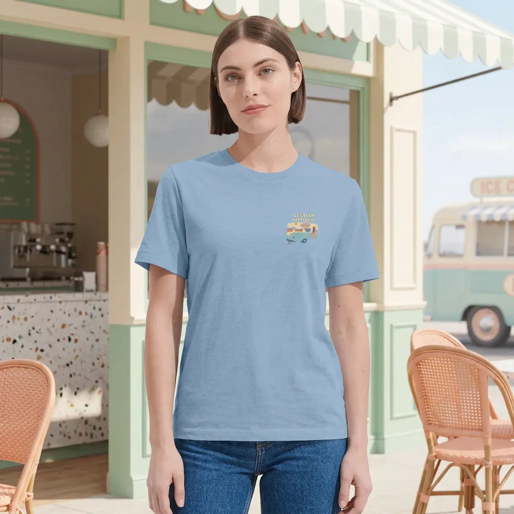 T-shirt Ice cream Happiness, vue de face