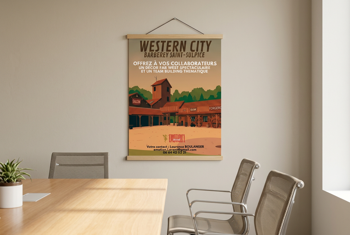 Western City collaborateurs dans une salle de réunion